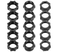 GALPADA Phone Holding Car Mount Adapter Nuts 15pcs Black Plastic Material with Ball-Joint Fixed Adapter Bracket for Use While Driving