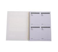 GALPADA Phone Message Book Paper Material with Carbonless Technology Spiral Bound Duplicate Memorandum Forms Notebook, Ample Pages for Workplace Communication, for Home and School Use