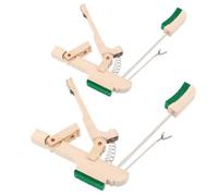 GALPADA Piano Enhance Playing Skills Wooden Whippen Flange 2pcs Solve Striking Issues for Vertical Upright Pianos for Recording Studios and Teaching