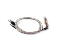 GALPADA Piezo Pickup Rods 2.5mm Size 5pcs High Sensitivity and Performance Musical Instrument Parts with Silver Piezo and Wire Material for Acoustic 3 String and Cigar Box Guitars