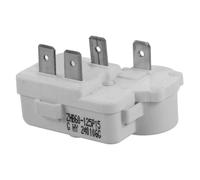 GALPADA Pin Refrigerator Compressor Starter Relay with Overload Protector High-efficiency Integrated Ptc Relay for Stable Cooling Performance in Fridges and Freezers Easy Installation