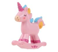 GALPADA Pink Resin Unicorn Cake Topper Odorless Multipurpose Adornment with Beautiful Appearance for Cake and Decoration Suitable for Adults
