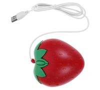 GALPADA Pink Strawberry USB Cute Mouse Cartoon Computer Mouse for Office Home Laptop Gaming