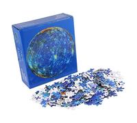 GALPADA Planet Jigsaw Puzzle for Adults Intelligence Decompression Puzzle Creative Round Solar System Design Family Friends Co Workers