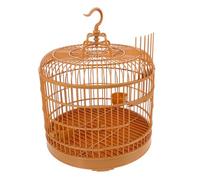 GALPADA Plastic 1 Hanging Cage for Bird Round-shaped Stylish Elegant Birdcage Not Easy to Break Or Deform Safe and Convenient to Use for Birds and Small Pets