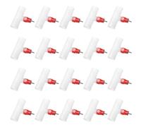 GALPADA Plastic Chicken Waterer Nipples and Efficient Water Management 40pcs with 1/2' Tee Fittings, Wide Compatibility for Poultry Automatic Drinking System for Indoor Coop Use