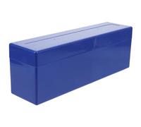 GALPADA Plastic Coin Storage Case Slot Design Holds 20 Coins Navy Blue Simple Structure for Collectors