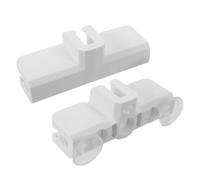 GALPADA Plastic Fence T-Shaped Connector 3-Way Playpen Corner Joint with Suction Cup for Secure Structure and Universal Fit, Suitable for Fence Posts and Rails in Room