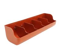 GALPADA Plastic Pig Feeding Trough Durable Compartment Feed Dispenser for Pigs Easy to Clean Suitable for Livestock Farms Resistance