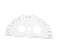 GALPADA Plastic Protractor Degrees Half Circle Geometry Tool for Accurate Angle Measurement Student Stationery for School Office Use