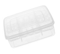 GALPADA Plastic Reptile Egg Incubator 16 Compartments 16-holes Hatchery Box for Lizards Turtles Convenient Storage Easy to Clean Lightweight Breeding Use