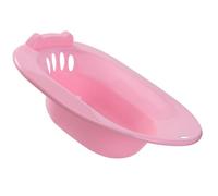 GALPADA Plastic Sitz Bath Basin with Anti-Spill Hole and Smooth Surface for Herbal Soaking and Private Parts Washing, Non-Slip Tub for Elderly and Postpartum Care 15.35x14.17x4.92in