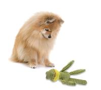 GALPADA Plush Dog Chew Soft Short Plush and Cotton Material Assorted Color with Sound-making Feature to Help Puppy Teeth Grinding for Pet Playing and Chewing