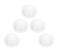GALPADA Pmma Convex Lens with Adjustable Focus and Beam Concentration 5pcs 12.5mm for Flashlights and Projectors for Professional and Personal Use in Science Teaching and Optical