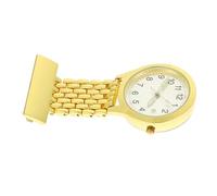 GALPADA Pocket Watch Double Calendar Practical Clip Watch for Nursing Essentials for Women Daily Use