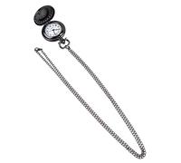 GALPADA Pocket Watch Necklace Vintage Pocket Watch Pendant Retro Style Engraved Chain Elegant for Family Friends