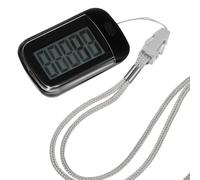 GALPADA Portable 3D Pedometer Clip-Walking Running and Hiking Accurate Step Counter for Seniors Lightweight Fitness Tracker for Outdoor Activities