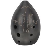 GALPADA Portable 8-holes Ceramic Ocarina with Delicate Patterns, Easy to Learn Clay Wind Instrument for Beginners and Musicians, Gift for Christmas or Birthday