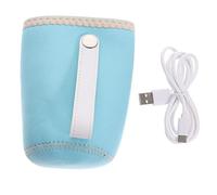 GALPADA Portable Baby Bottle Warmer Tool USB Powered Neoprene Insulation Cover with Anti-Slip Feature and Type-c Data Cable for Travel and Daily Use