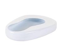 GALPADA Portable Bedpan Urinal for Bedridden Patients with Enamel Material and Contoured Shape, Easy to Clean and Convenient for Home Use
