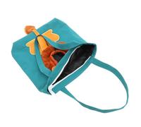 GALPADA Portable Canvas Cat Carrier Bag Lion Design Shoulder Pet Travel Bag for Small Cats Dogs Puppies Breathable Spacious for Outings and Daily Walks