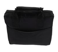 GALPADA Portable Effects Pedal Storage Bag Oxford Cloth Small Size Black Handle Zipper Compatible for Traveling Musical Instruments