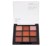 GALPADA Portable Eyeshadow Palette with 9 Pearlescent and Matte Shades, Smooth Fine Texture Powder for Makeup and Party Time, Easy to Use Eye Shadow Set