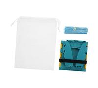 GALPADA Portable Folding Baby Toilet Seat for Toddlers, Lightweight Plastic Travel Potty Comfortable Rock Blue Design, Suitable for Baby Boys and Girls on The Go