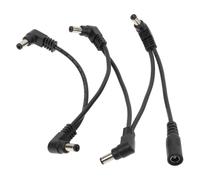 GALPADA Portable Guitar Effector Power Cable with 5-way Daisy Chain Lightweight Pvc Material Safe to Use for Musical Instruments and Guitars Fits Easily for On-the-go Use