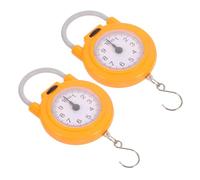 GALPADA Portable Handheld Hanging Scale with Hook Small Lightweight Spring Weight Measurement for Fishing Kitchen Travel and Home Use Accurate Compact Food and Produce Scale
