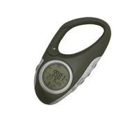 GALPADA Portable Handheld Mountaineering Altimeter with Carabiner Lightweight Barometer and Thermometer for Weather Prediction Within Hours Practical Outdoor Hiking and Climbing Tool