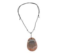GALPADA Portable Hardwood Kalimba Thumb Piano with 8 Keys and Metal Components, Unique Design Music Instrument for Travel and Beginners