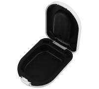 GALPADA Portable Hearing Aid Storage Box with Shockproof Abs Material, Protective Organizer Case for Behind-the-Ear Hearing Amplifiers, for Daily Use and Travel