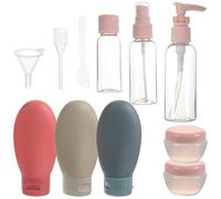 GALPADA Portable Leak-Proof Plastic Cream Bottle Set for Travel and Skincare Routine of Sl nd Fashionable Empty Cream Bottles for Easy Refill and Use