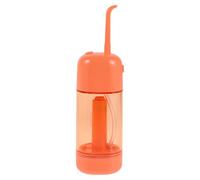 GALPADA Portable Manual Oral Water Flosser for Efficient Teeth Cleaning and Deep Gum Care, Wireless Plastic Irrigation Flosser with Portable Design for Travel and Business Trips