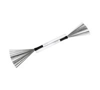 GALPADA Portable Maple Wood Handle Drum Brush with Thin Wire for Jazz Drums Anti-slip Design and Boys and Girls Percussion Instrument Accessory