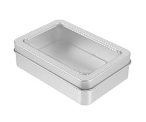 GALPADA Portable Metal Dice Storage Box with Foam Liner Iron Case for Small Crafts and Crystal Easy to Clean and Protect Dice from Scratching