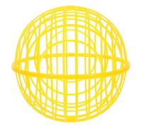 GALPADA Portable Outdoor Chicken Cage for Small Pets and Rabbits, Lightweight Plastic round Poultry Transport Cage with Easy Mobility, 30cm Diameter Circular Chicken Coop for Backyard Use