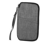GALPADA Portable Passport Wallet with Card Protection and Waterproof Polyester Material, Travel Document Holder Suitable for Family Travel and Secure Data Storage