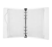 GALPADA Portable Pill Pouch Binder with A6 Folder Shell and Frosted Loose-Leaf EVA Bags for Medication Organization