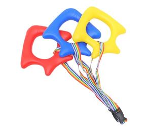 GALPADA Portable Safety Walking Rope Random Color for Boys and Girls 3pcs Round Handles Webbing and Pp Material Designed for Toddlers and Children to Keep Safe During Parks Visits