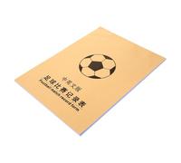 GALPADA Portable Sports Scorebook for Football Score Recording Notebook for Data Tracking and Quick Scorekeeping