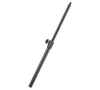 GALPADA Portable Telescopic Boom Pole Mic Stand Extension with Screw Head Adapter Extendable Microphone Arm for Recording Studios Broadcasting and Live Performances