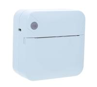 GALPADA Portable Wireless Thermal Label Maker Rechargeable Professional Printer for Photos Stickers Barcodes Lists Compact Office and Home Organizer Tool in Blue