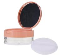 GALPADA Portable with Mesh Interlayer with Mirror and Powder Puff Powder Case Made of Sturdy as Abs and Pp Materials Double Layer Design for Travelling and Daily Use
