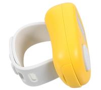 GALPADA Portable Yellow Plastic Tally Counter Ring, Finger-mounted Manual Digital Number Counter for Sports, Knitting and Lap Counting