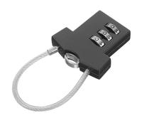 GALPADA Portable Zinc Alloy Combination Lock Digital Locker Lock with Resettable Code for Storage Units and Sheds Suitable for Luggage, Gym Bags, and Travel Use