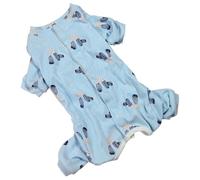 GALPADA Post Surgery Suits for Dogs Made of Soft Cotton, Designed an Alternative a Cone with Convenient Put and Take off Features, for Home Clothes after Surgery