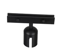 GALPADA Poster Holder Stand Compact Trade Show Sign Display with Secure Clamp Stainless Steel Frame for Hotels Airports Retail Malls Queue Management