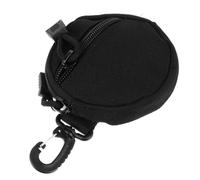 GALPADA Pouch Made Waterproof Outdoor Key Mini Coin, Hook Polyester Wallet Holder Sturdy Plastic, Scratch Resistant Interior, Cylindrical Shape for Hunting and Hiking Use